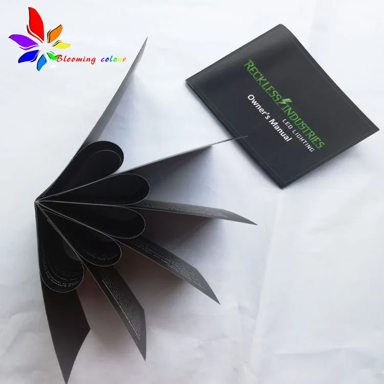 Wholesale Custom printing art paper booklets introduction brochure products catalogue