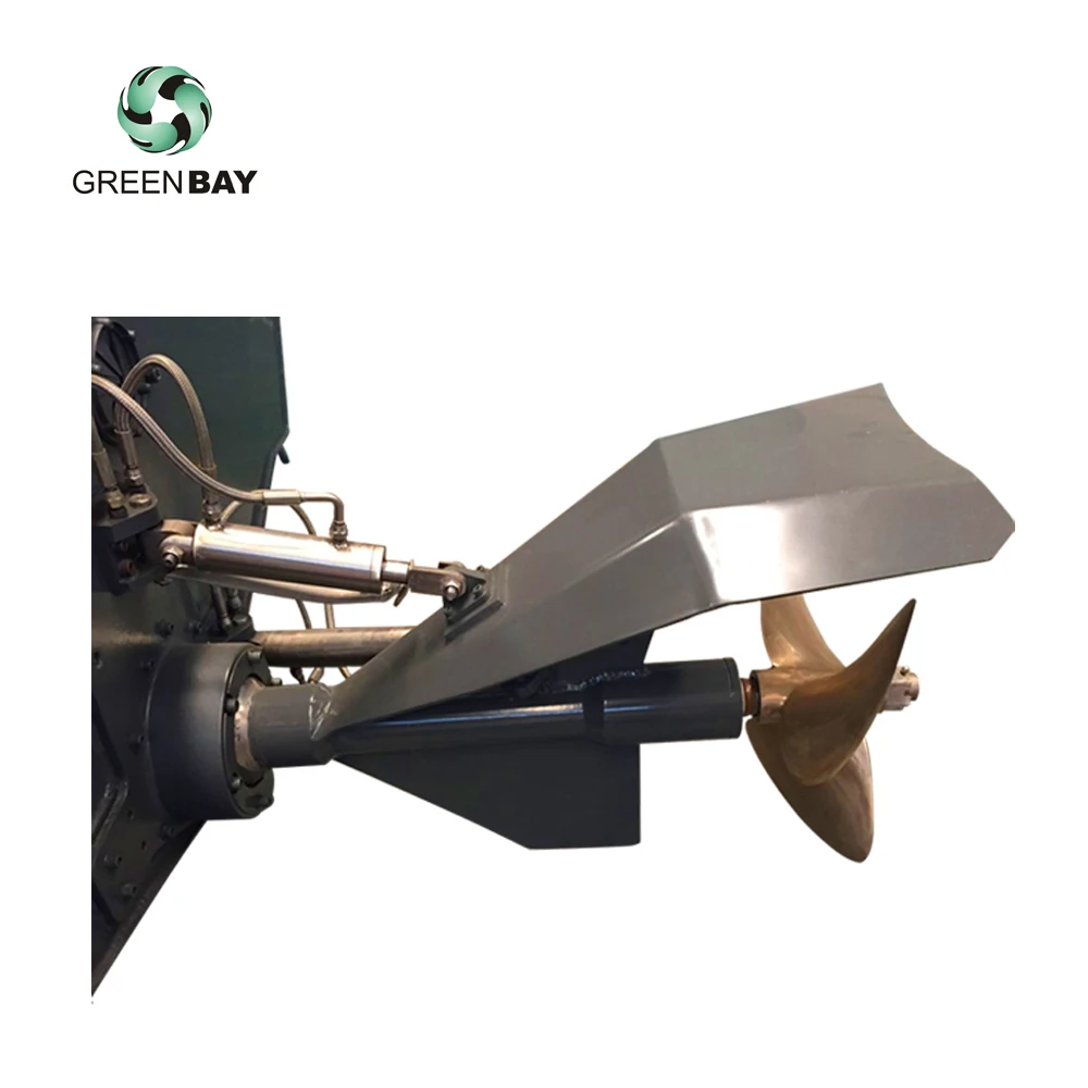 MSD400 Propulsion system on boat as Thruster Fast boat high speed application piercing Propeller