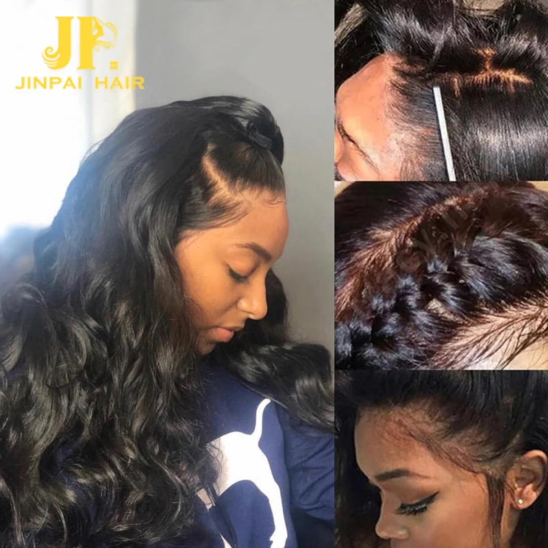JP Water Wave Brazilian Wig Vendor, Hd Transparent Swiss Lace Front,Full Lace Glueless Human Hair Wig