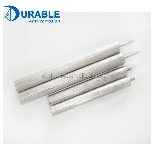 Sacrificial anode magnesium alloy anode cast magnesium rod for water heaters and water geysers