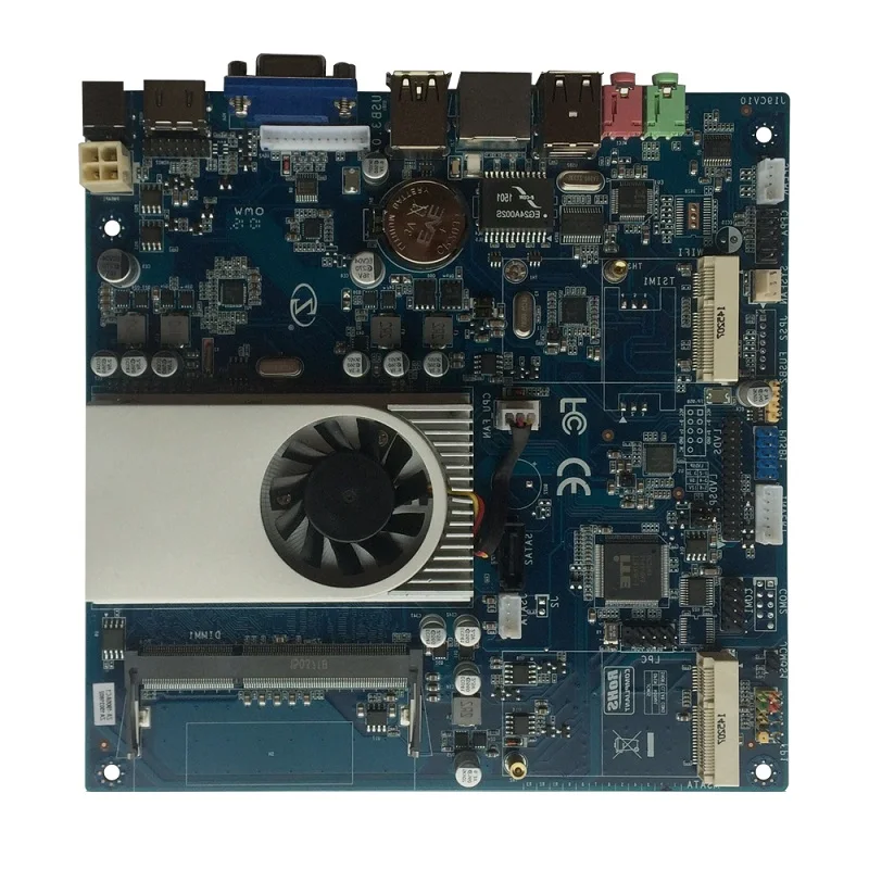 Embedded Mini ITX DDR3 motherboard with Intel J1900 onboard support HD/ VGA display