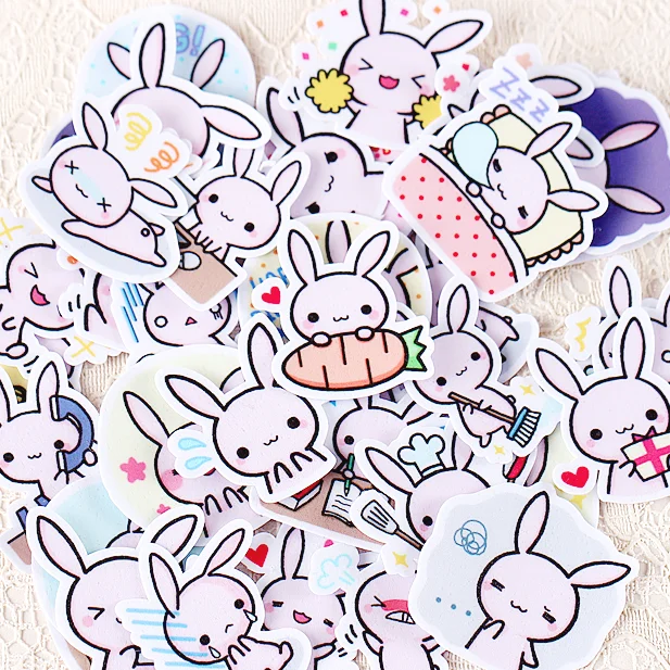 
Wholesale Printing Advertising Kawaii Stickers 