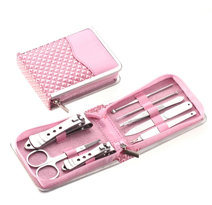 JDK Beauty Needs Pink Manicure Set for la Girls makeup tools