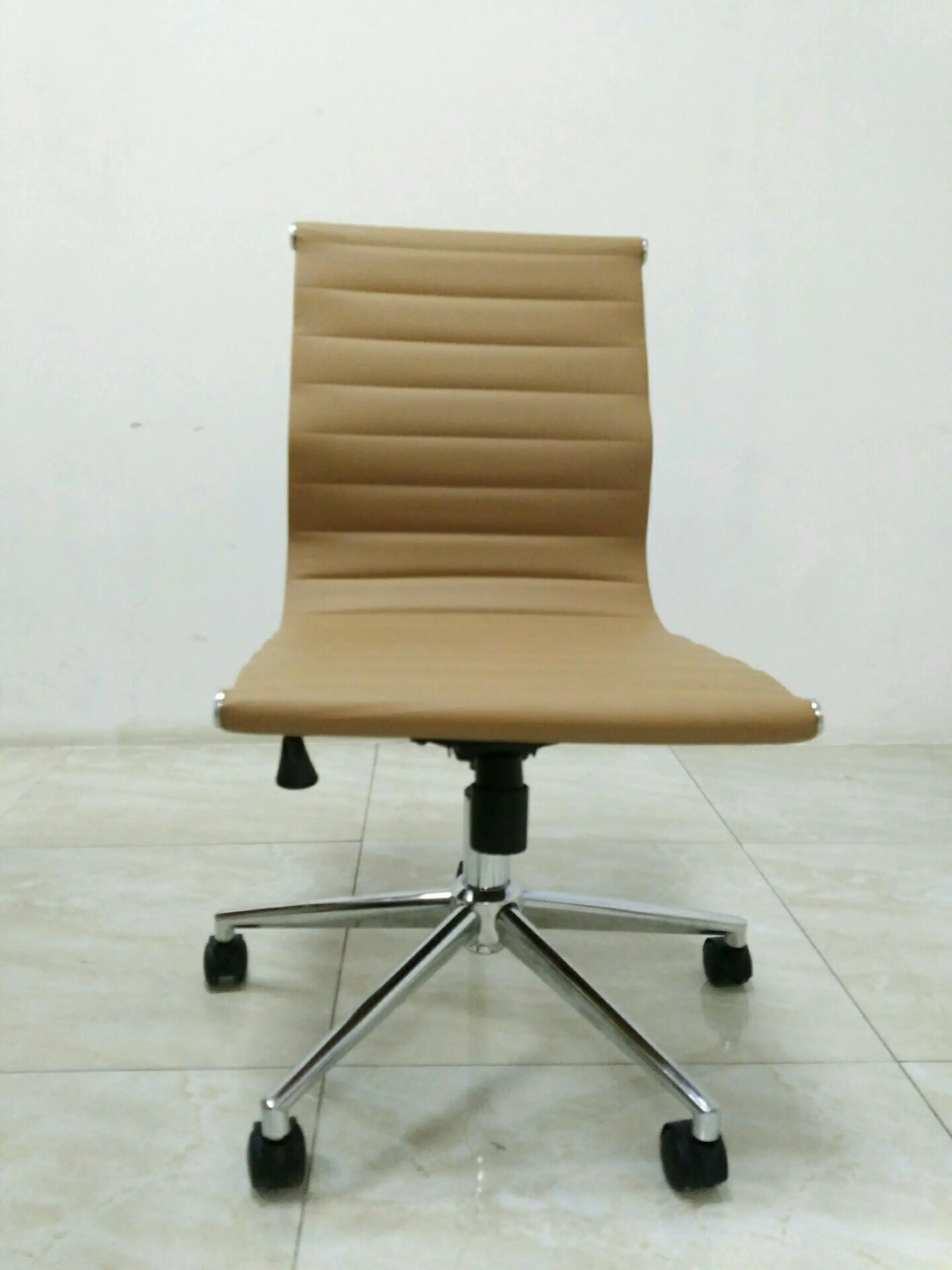 modern office chair office armless comfortable soft leather elegant high end office chair