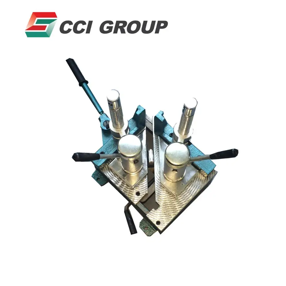 
Whole set portable upvc door window making machine 