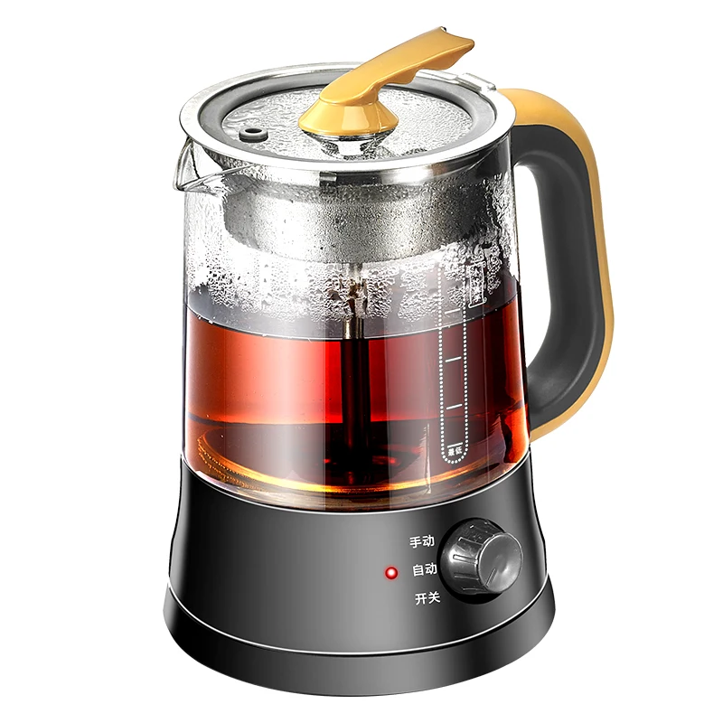 New Design Home Use Steam Heating System Healthy Pot Tea Maker