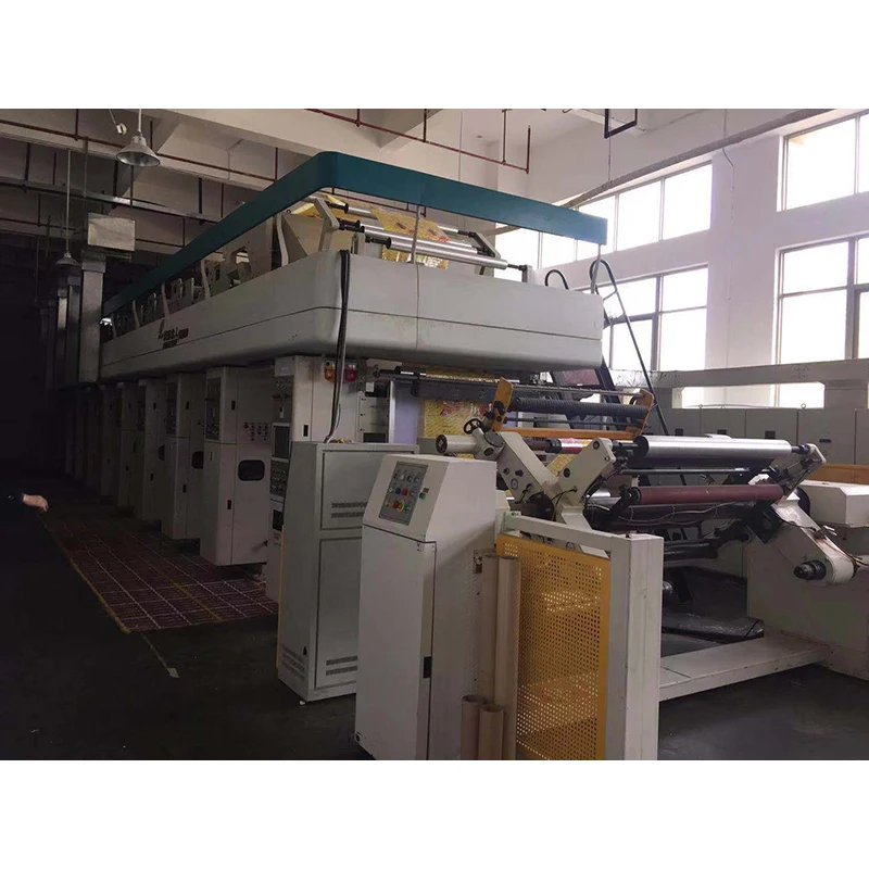 8 color used gravure printing machine price of Beiren