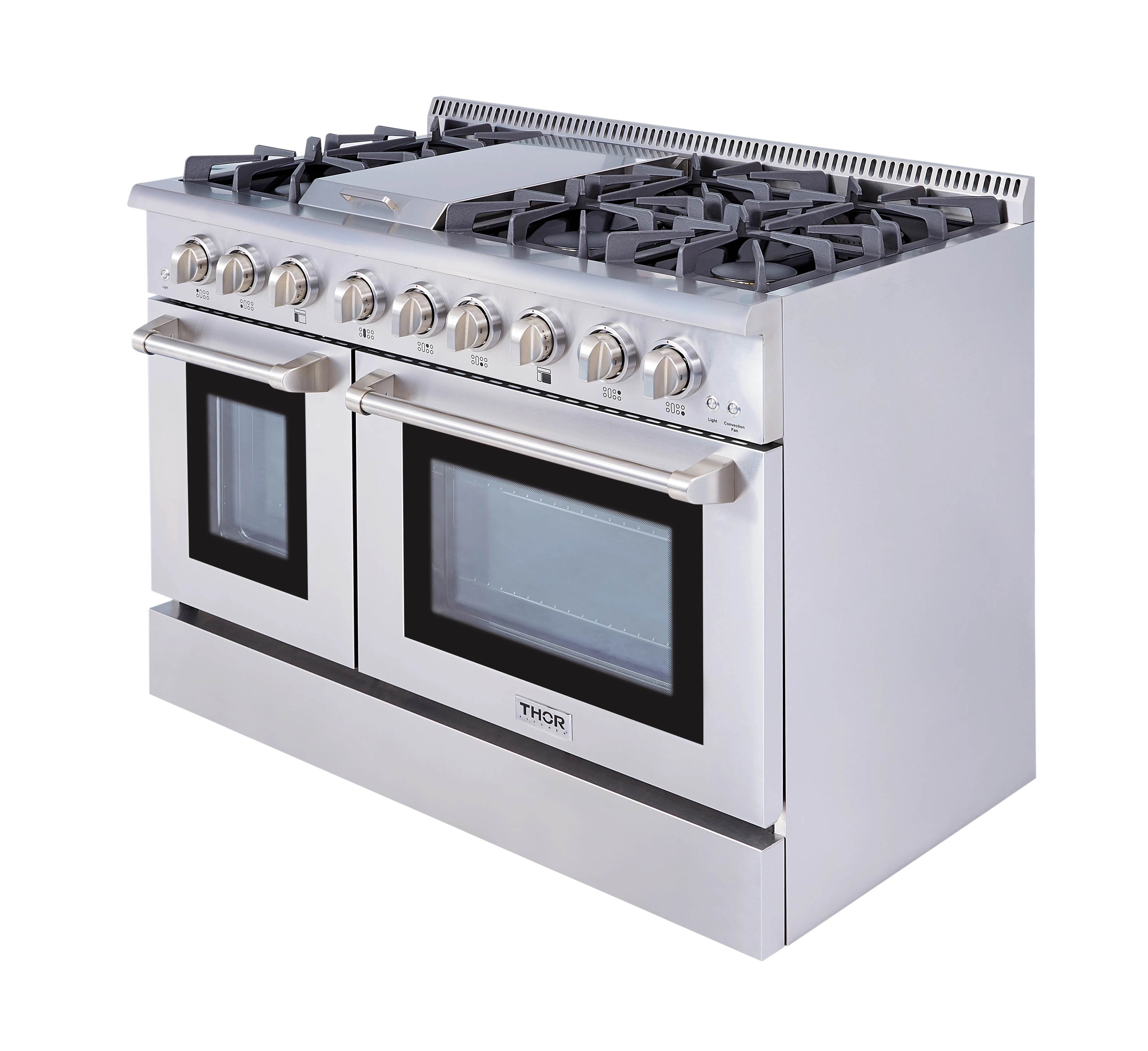 Kitchen 48inch oven Gas cooking range with grill