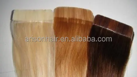 
Arison Hair wholesale top quality high grade brazilian hair 7a pu skin weft. 