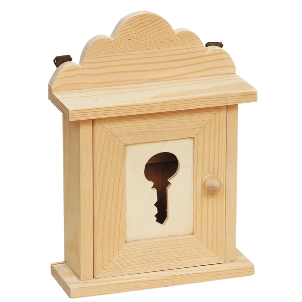 Creative solid wood unfinished wooden decorative storage box small wooden box wholesale