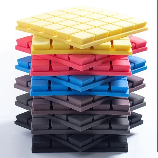 
Flame-retarded flexible installation authentic sponge acoustic sound proof sponge acoustic foam 
