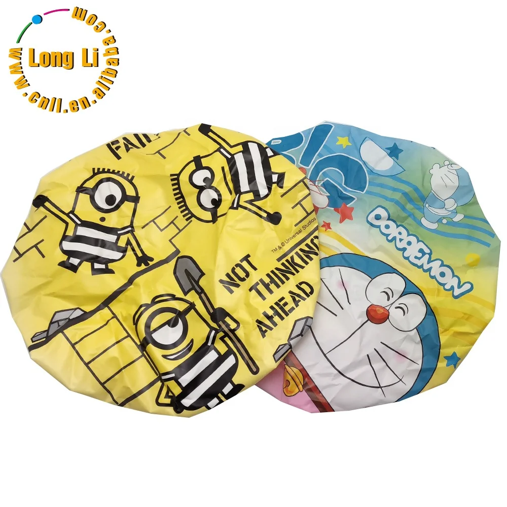 Пользовательская Высококачественная детская шапочка для душа с логотипом