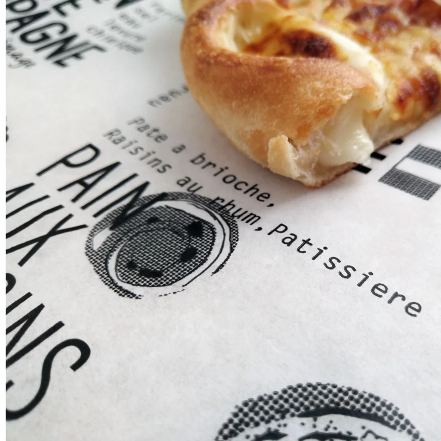 
Silicone Coated Greaseproof Paper Logo Printed Pizza Liner Paper 