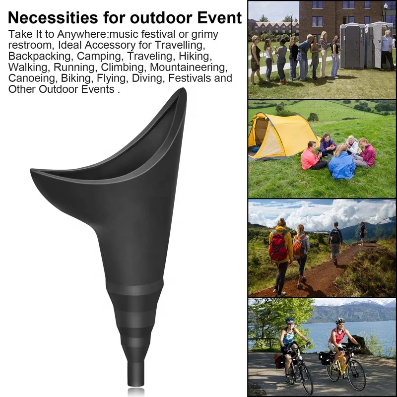 Wholesale Foolproof Standing Up Pee Urinal Women Pee Funnel for Travel and Outdoor Silicone Female Urinals