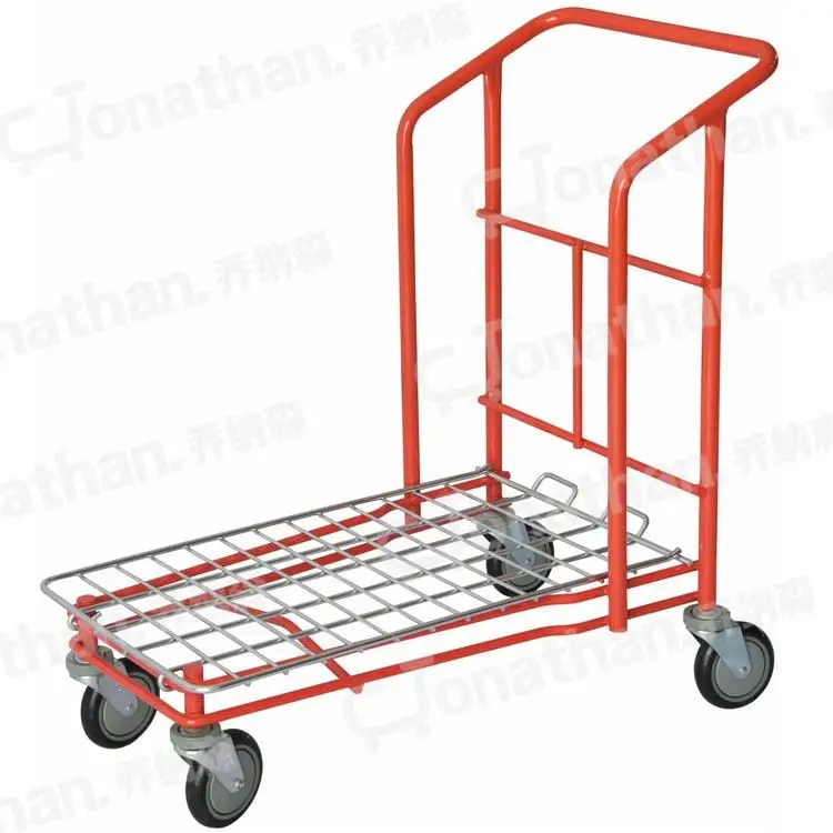 SXE-2 heavy duty cargo pallet transport movable warehouse trolley