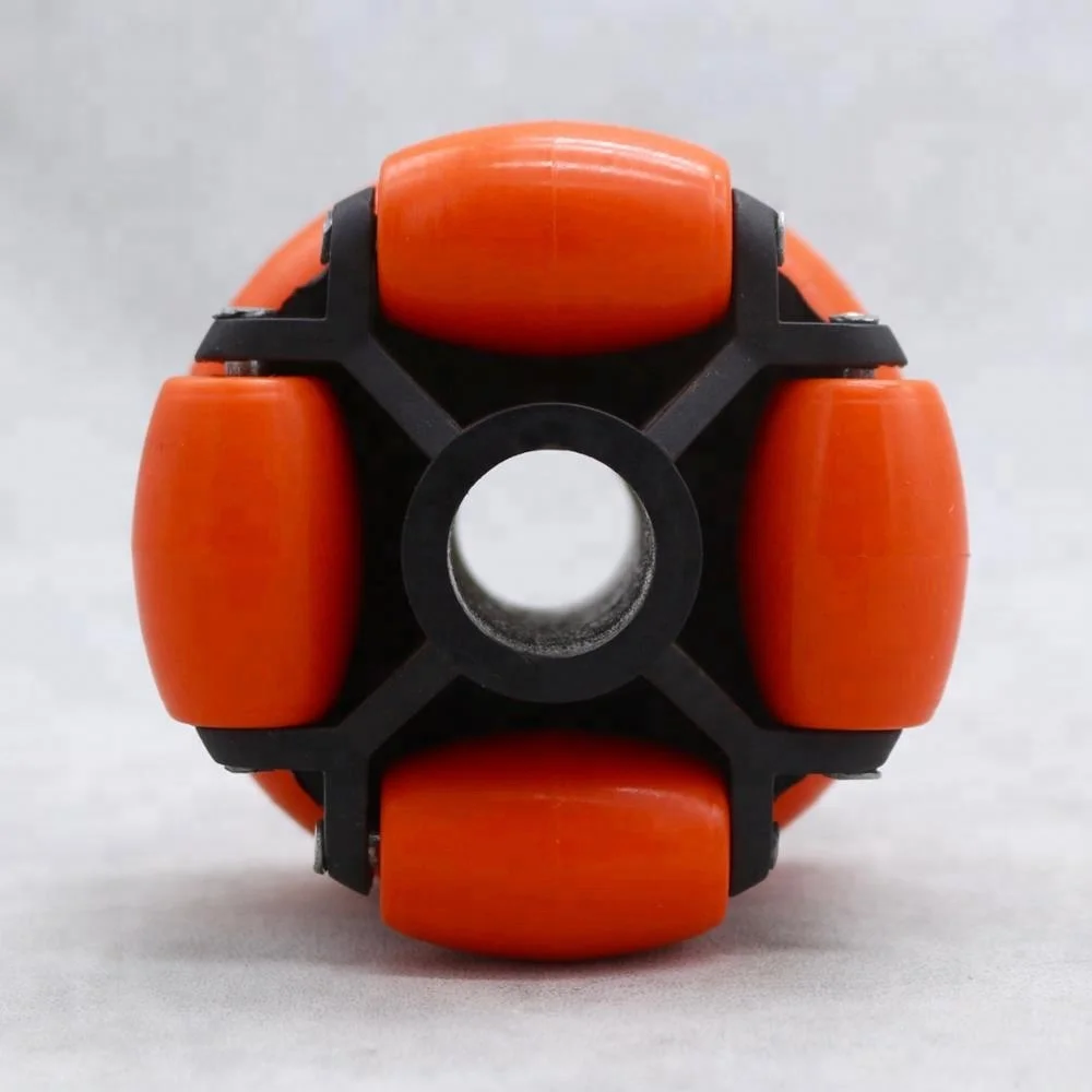 SS High quality rubber omni directional wheel