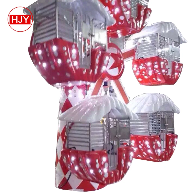 2019 Hot Shopping Mall Amusement Equipment 6 Seats Carousel Merry Go Round