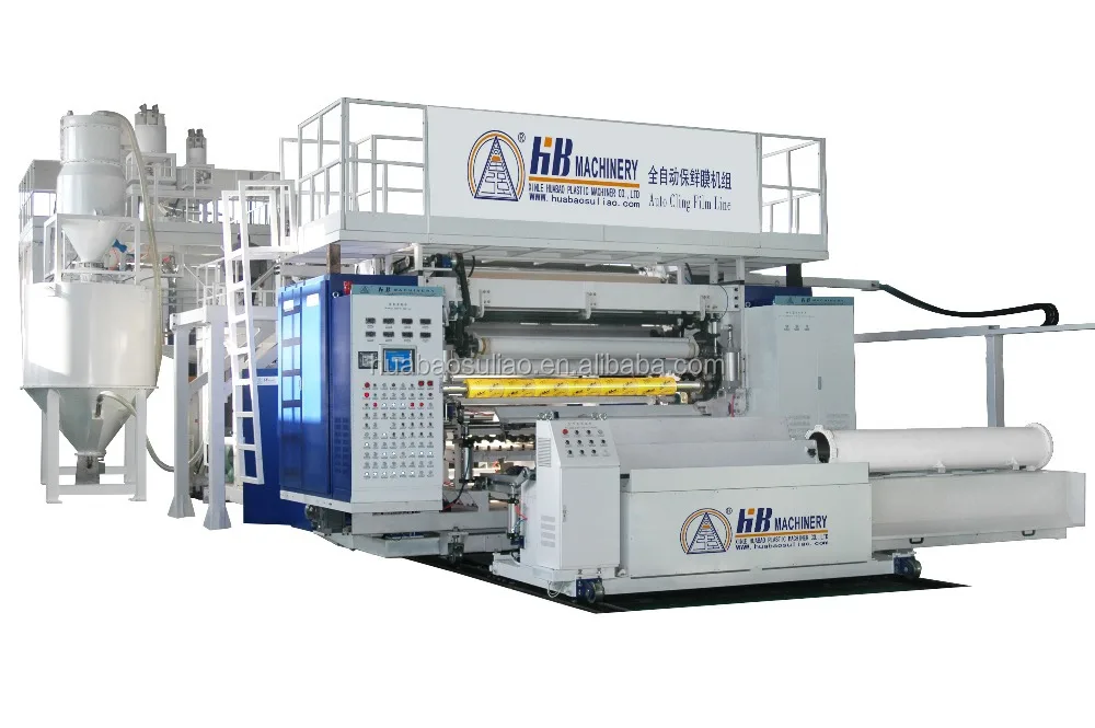 Hot Sale PVC Cling Film Machine (HB Machinery)