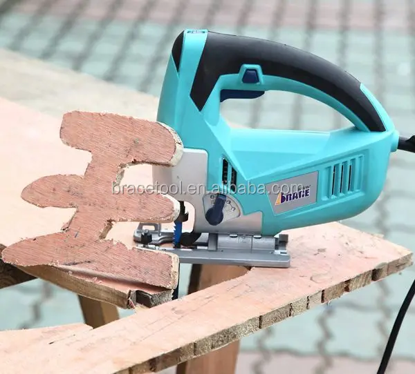
Variable Speed 3000 Rpm Portable MIni Wood Cutting Jig Saw Machine With 80mm Cutting Ability 