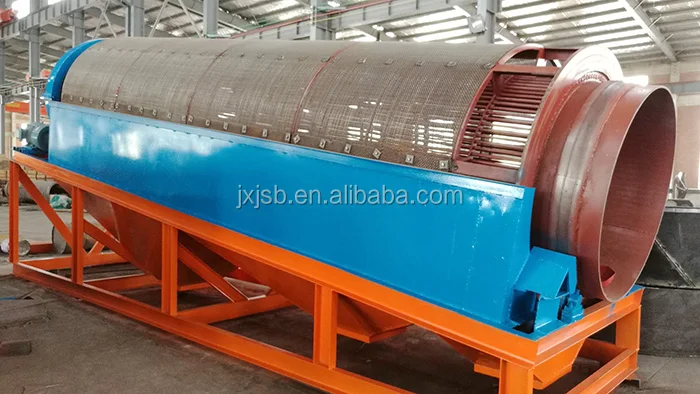 Mobile Movable Gravel Sand Gold Trommel Screen