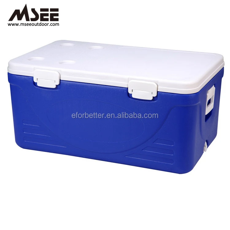 Easy Carrying Custom Plastic 50L 60L 75L 100L 150L Styrofoam Cooler Box
