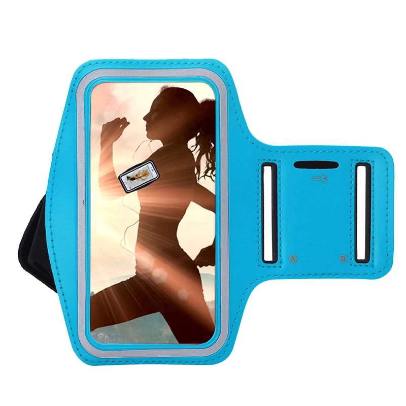 Armband For Size 4' 4.5' 4.7' 5' 5.5' 6' inch Sports Cell Phone Holder Case For iphone Huawei Samsung Phone On Hand