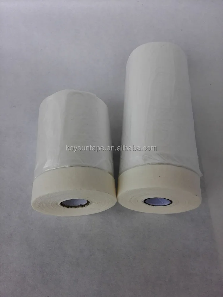 
Cheap china supplier pre-taped drop masking film 