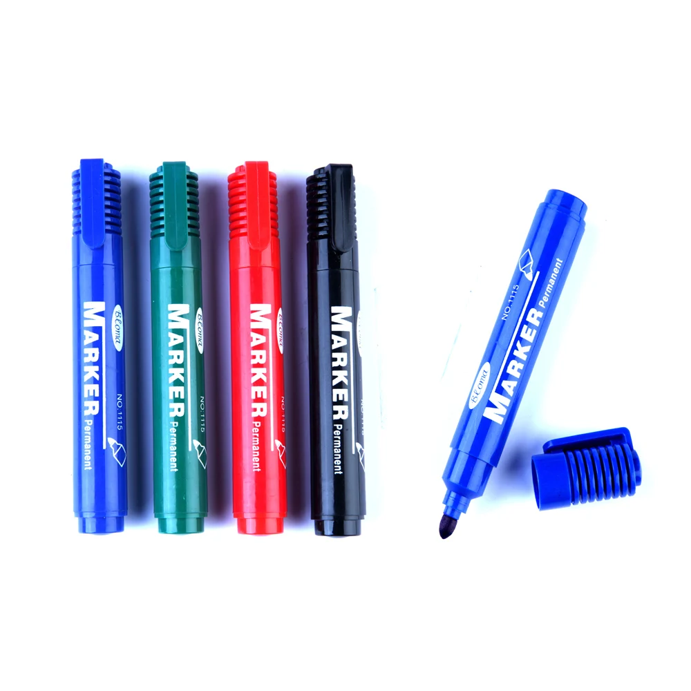 chabby design permanent marker with clip