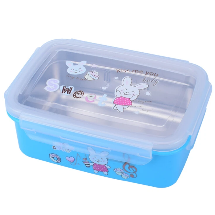 lock and lock thermos plastic lunch box flat lunch box for kids 304 stainless steel insulated lunch box