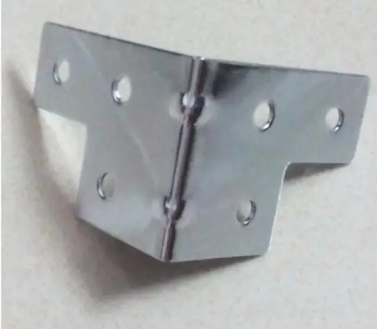 Heavy Duty Blue Zinc Plated Aluminum TV Flight case accessories / Hardware  Corner Handle Durable /flight case Aluminum Profile