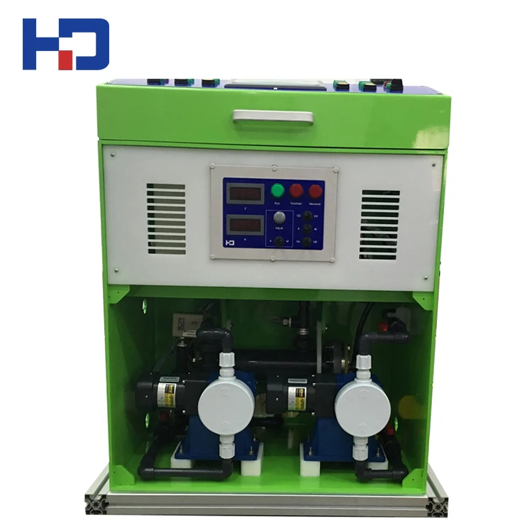 Salt water electrolysis 50g/h chlorine gas online generator
