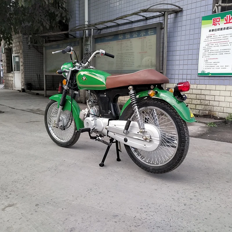  Дешевые винтажные Мини-мотоциклы 70cc с двигателем