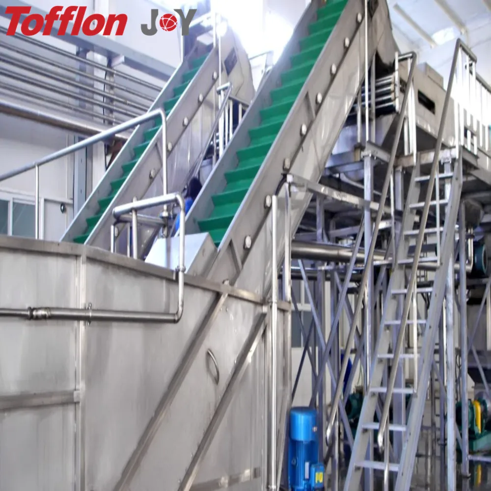 
Stainless steel clapboard elevator for fruit and vegetable 