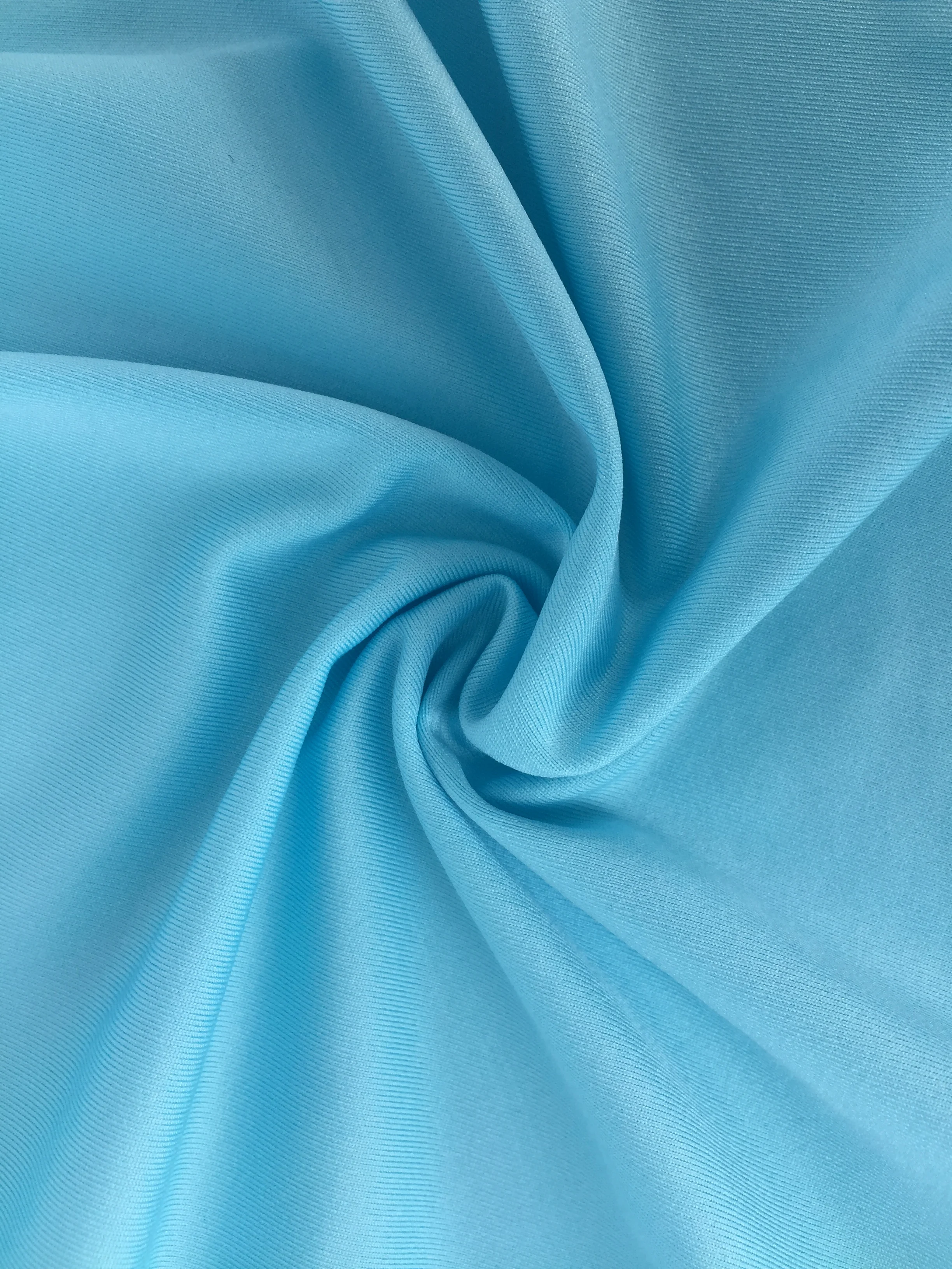 Polyester  Microfiber Weft Spandex Fabric For Underwear sports suit dress wear  athletic wear yoga  elasticity soft