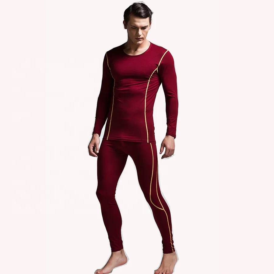 Длинное термобелье, удобное Мужское нижнее белье, зимнее нижнее белье