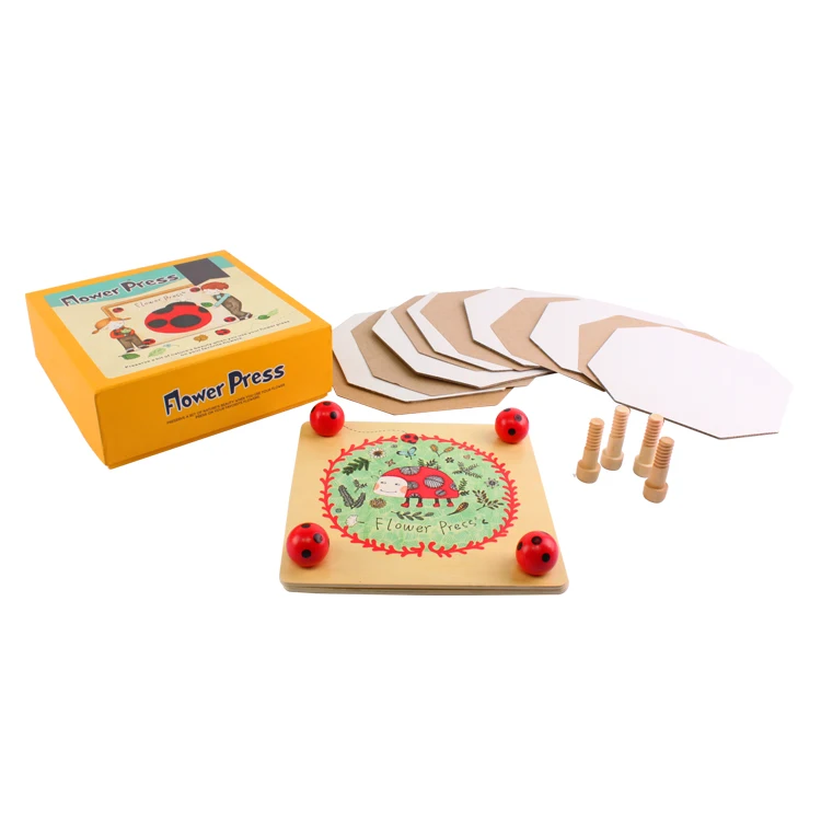 2022 Amazon hot selling Flower Press Educational toy diy kit