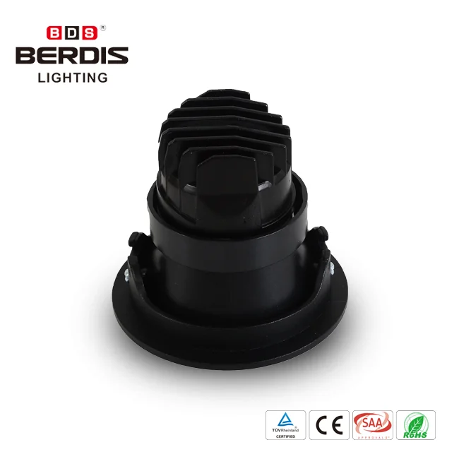 High-end flame retardant aluminum die cast CE surface downlight track light spotlight pin light for ceiling for showroom