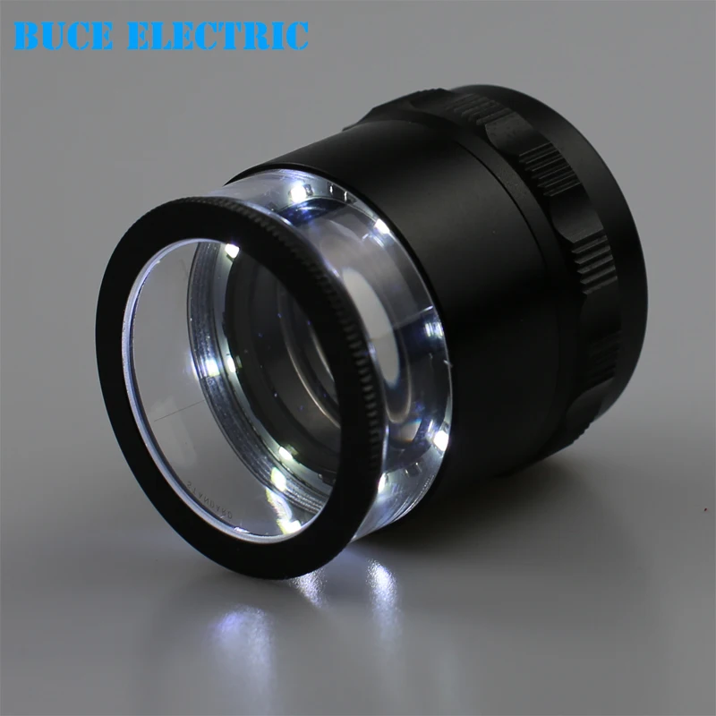 NO.1989 Scale Loupe Optical Magnifier magnifying glass with Cross reticle