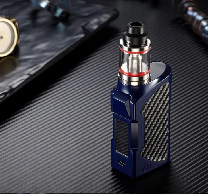 
Best selling good quality e-cigarette 90w big smoking electronic cigarette box mod kit 