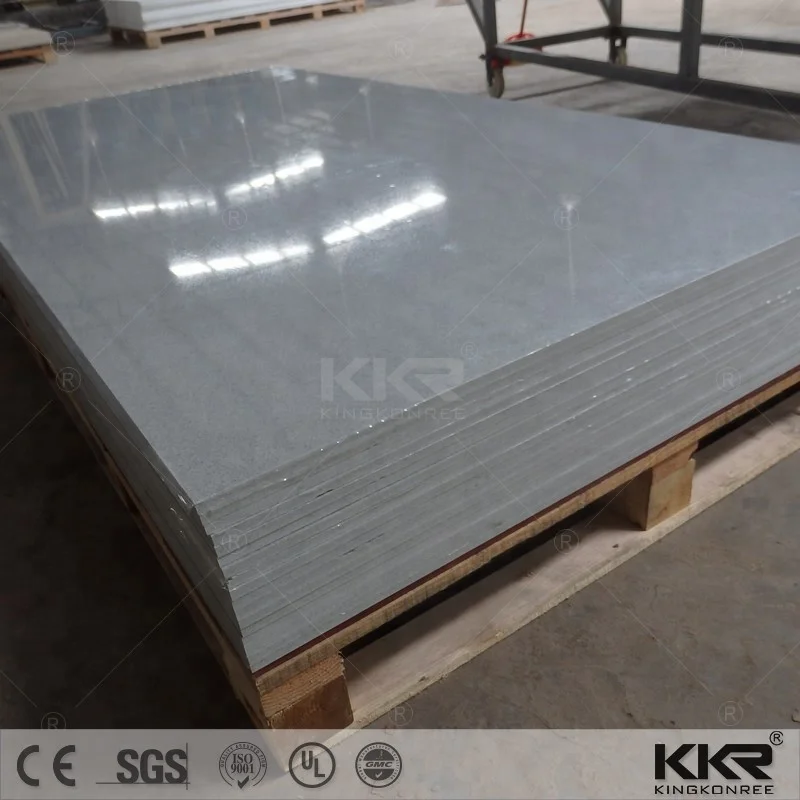 Building Material Artificial Stone Slap Acrylic Solid Surface Sheet For Kitchen Counter top