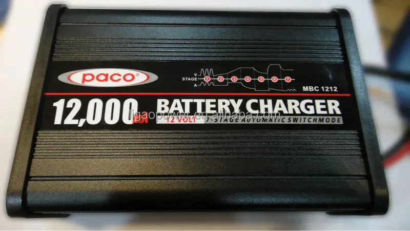 Soft Start 12VDC MBC1212 Battery Charger 12V 12A Battery Charger Charging Car Batteries