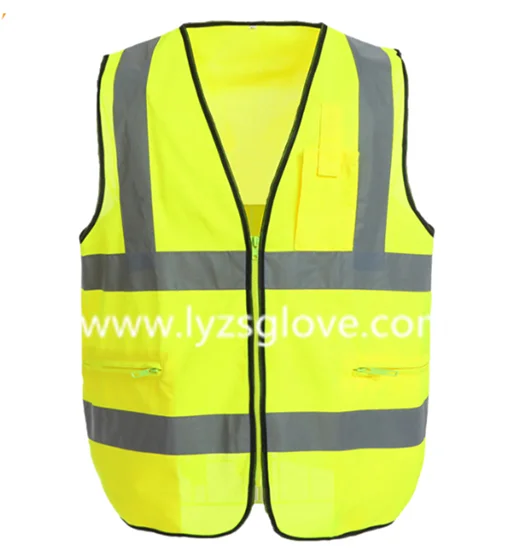 Красочный китайский светоотражающий жилет безопасности