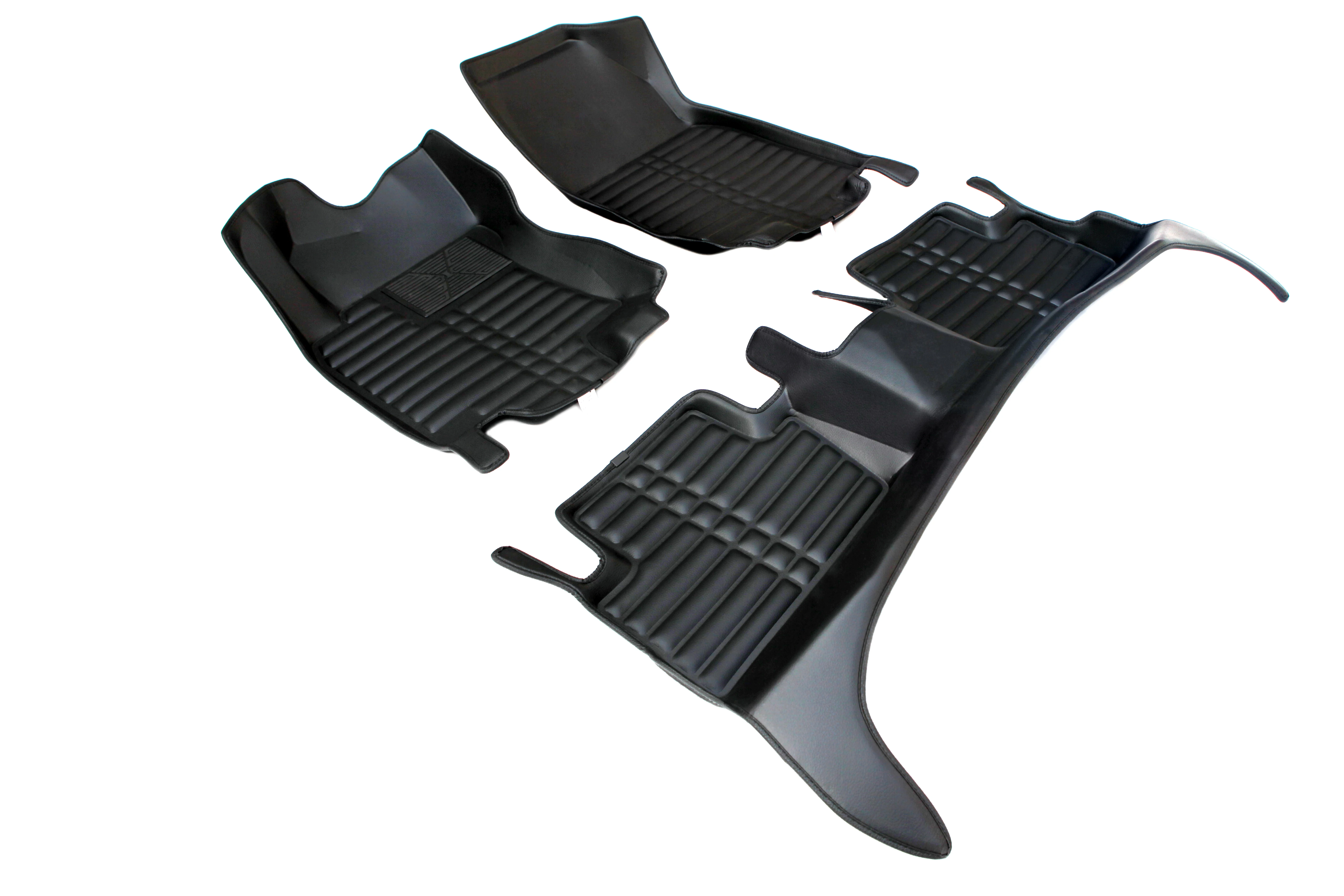 5d High Quality Hot Pressured Leather Eva Car Mats For VW For Tiguan With Logo Accept