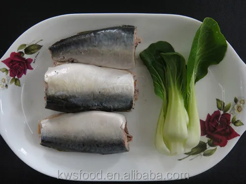 Canned seafood canned jack mackerel in brine