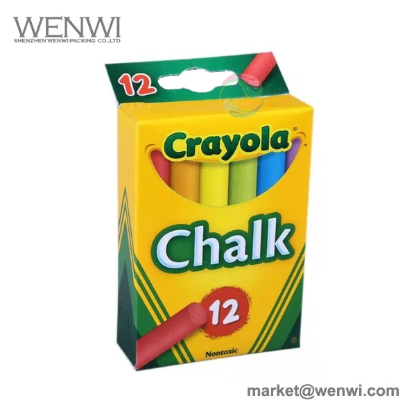 Cheap Price Custom Design Paper School Gym Chalk Packaging Box
