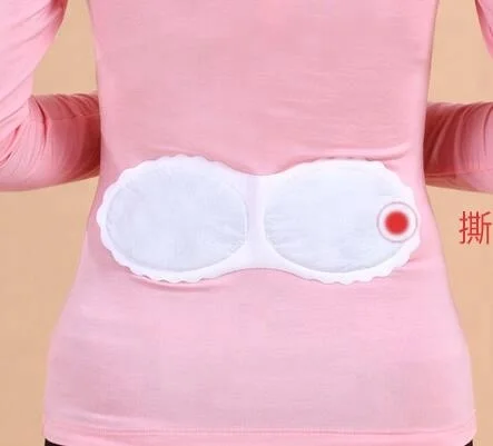 
Self - heating disposable waist warm paste warmer patch 