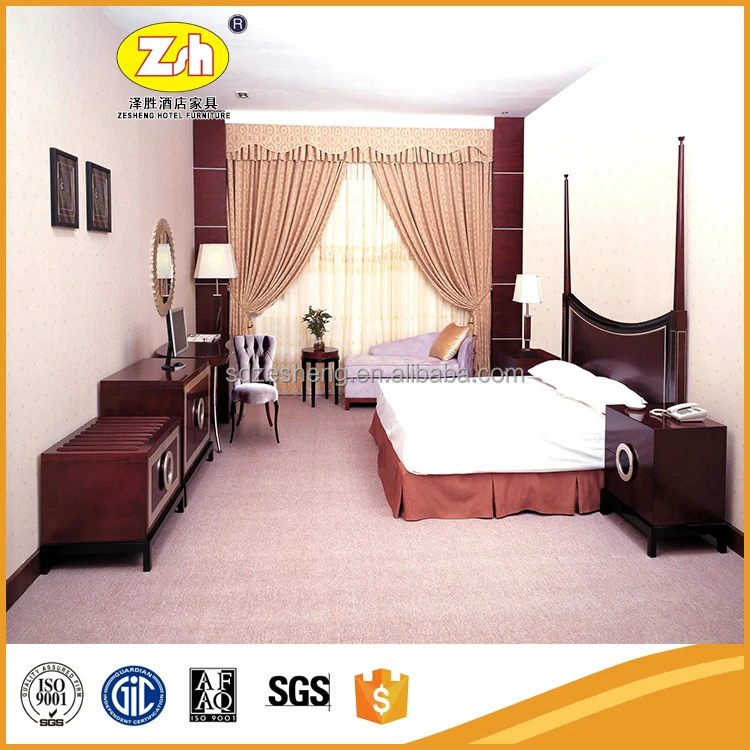 Hot sale africa style bedroom furniture egypt hotel furniture ZH-803
