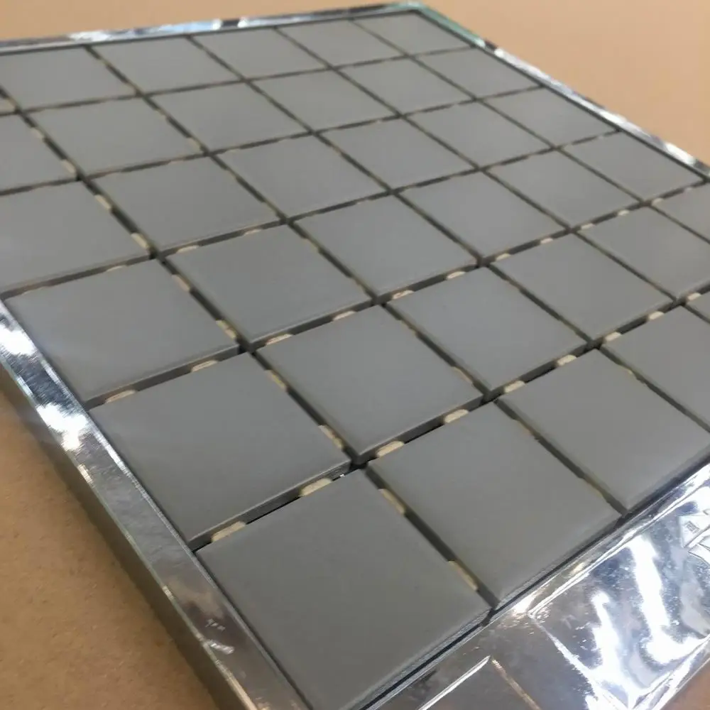 china low price ceramic glass mosaic for swimming pool tile porcelain material white mosaic tile square design mosaic tile