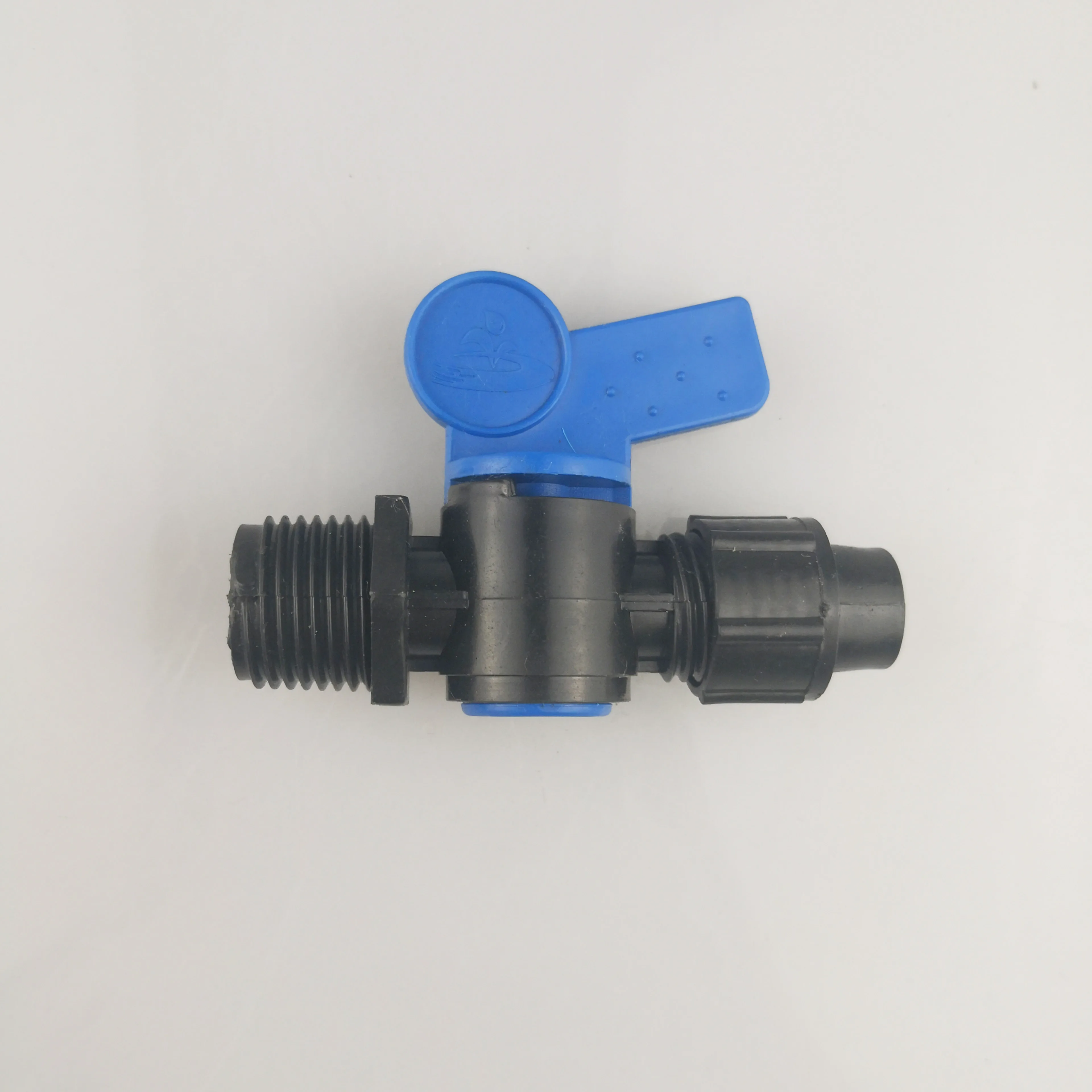 Fittings and valves for drip tape pipe