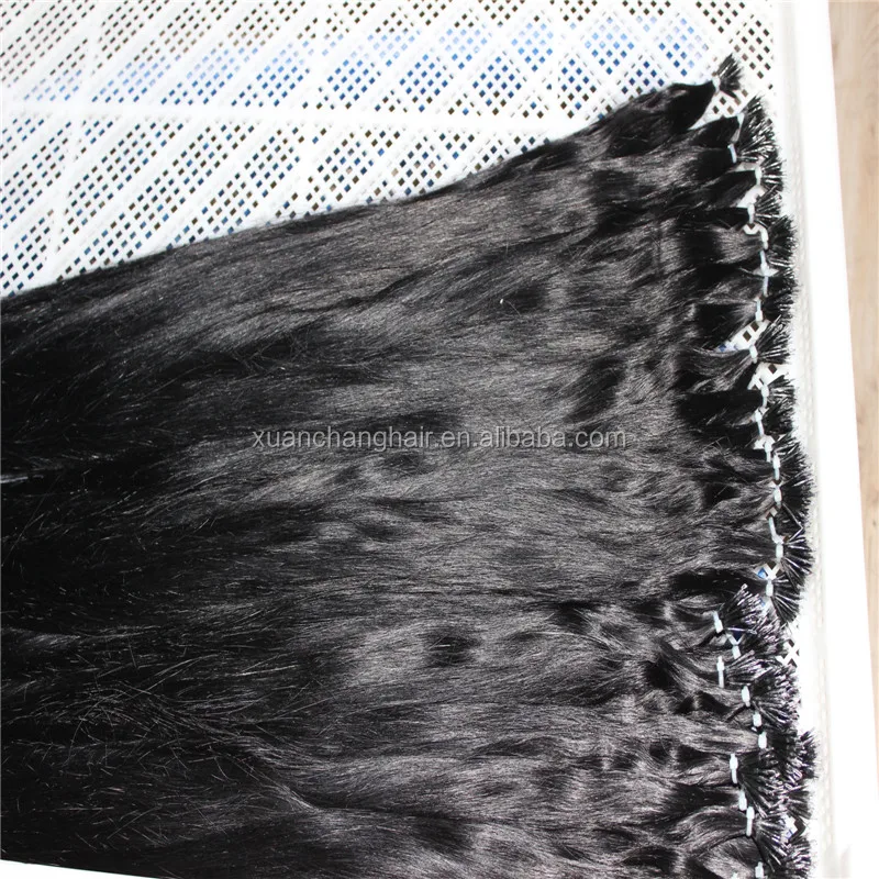 Wholesale Indian Remy Human Hair Extensions I tip Prebonded Hair